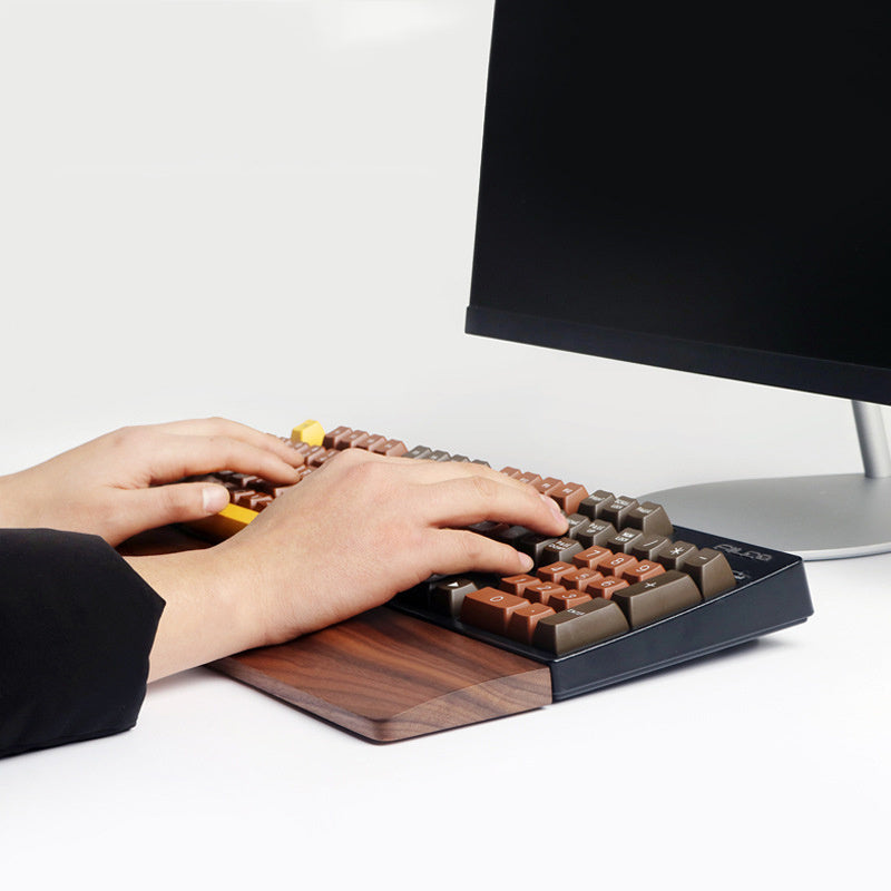 Keyboard Walnut Wood Wrist Support