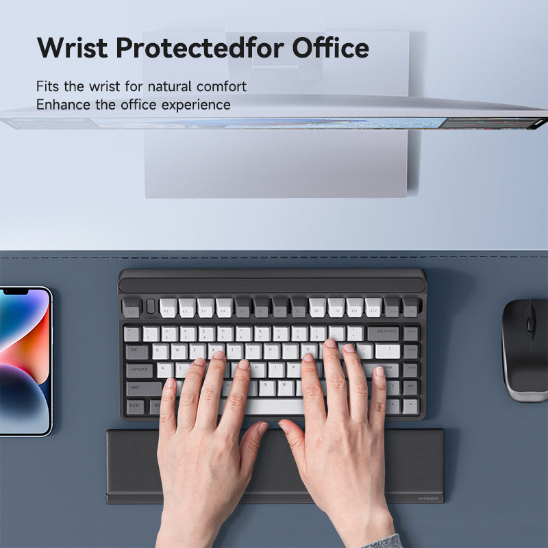 Keyboard Wrist Support + Storage